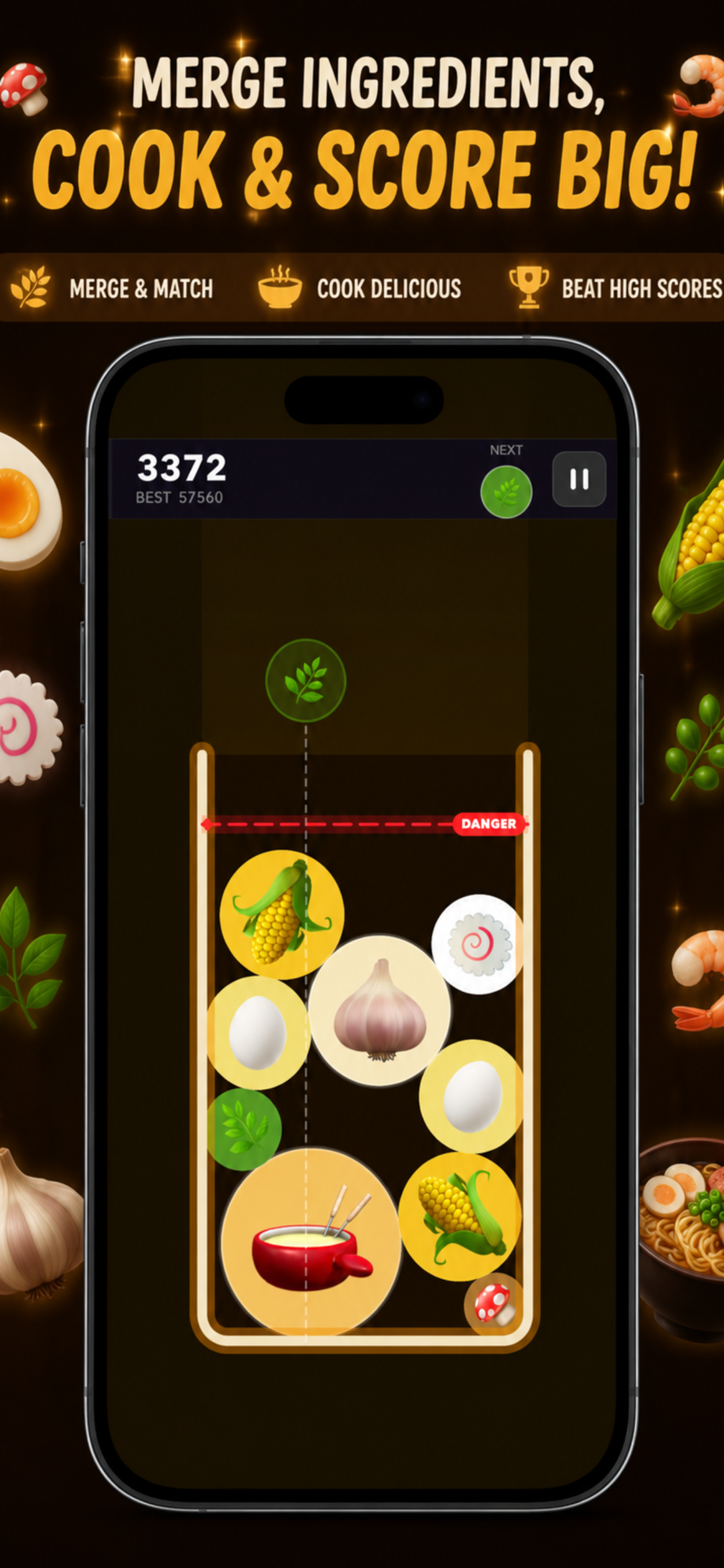 Noodle Drop : Ramen Merge screenshot 2